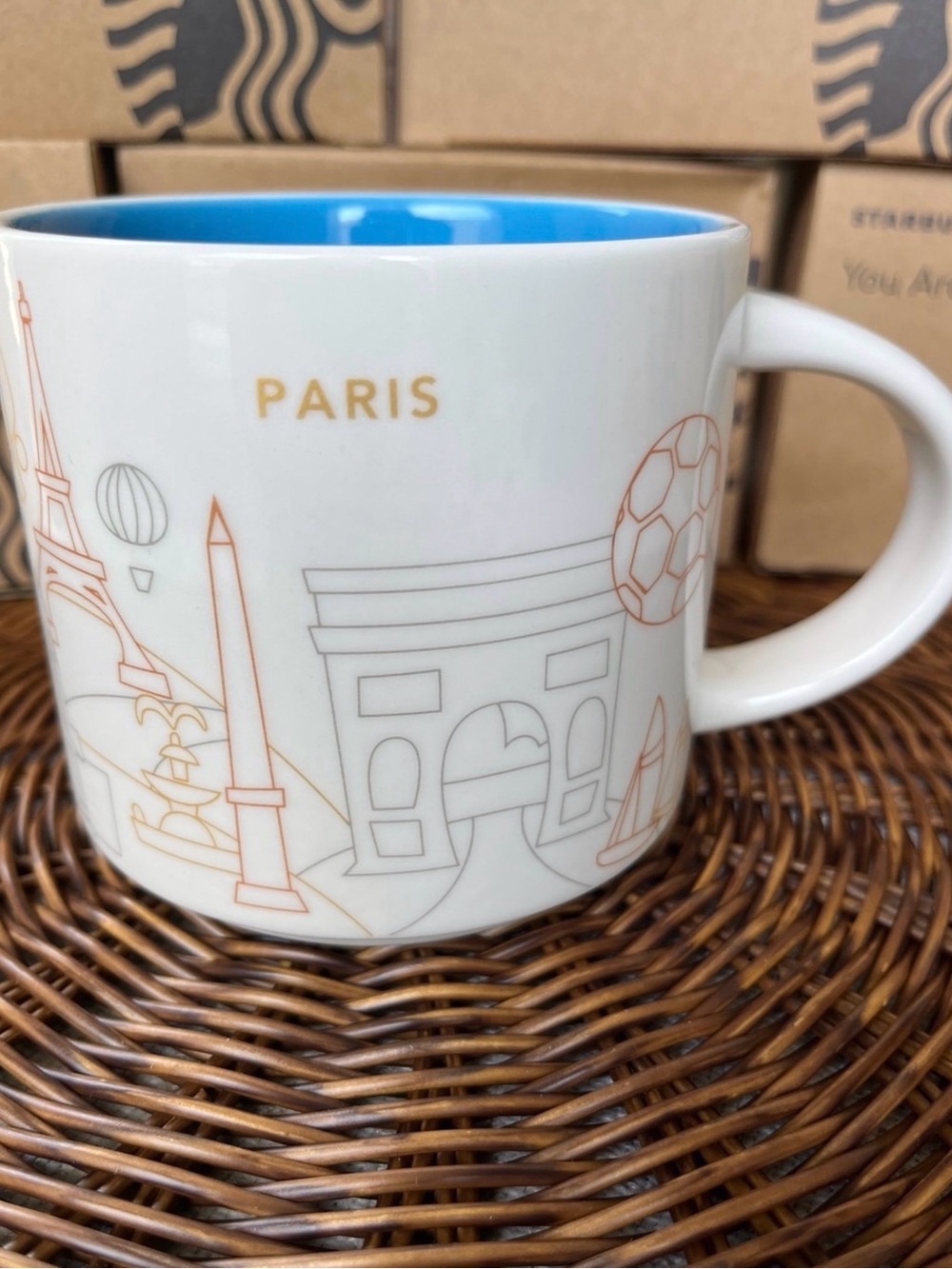 Starbucks You Are Here PARIS OLYMPICS mug